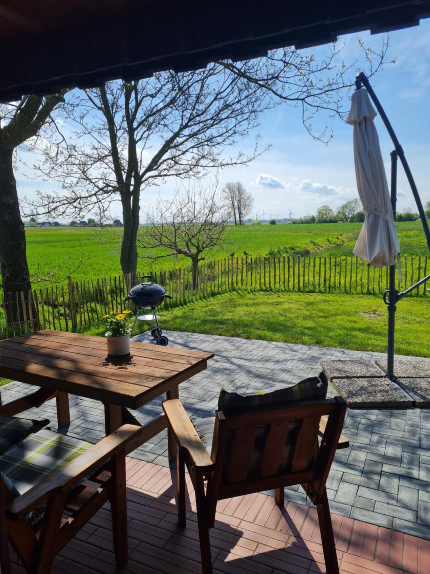 Ferienhaus Weitblick Busenwurth Exterior foto